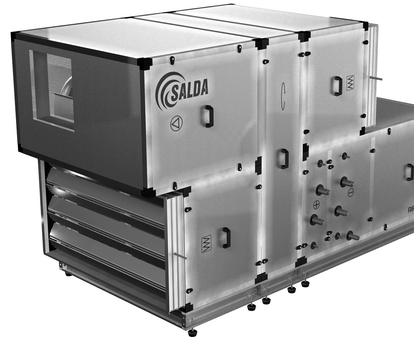 Монтаж централізованої вентиляції<br>