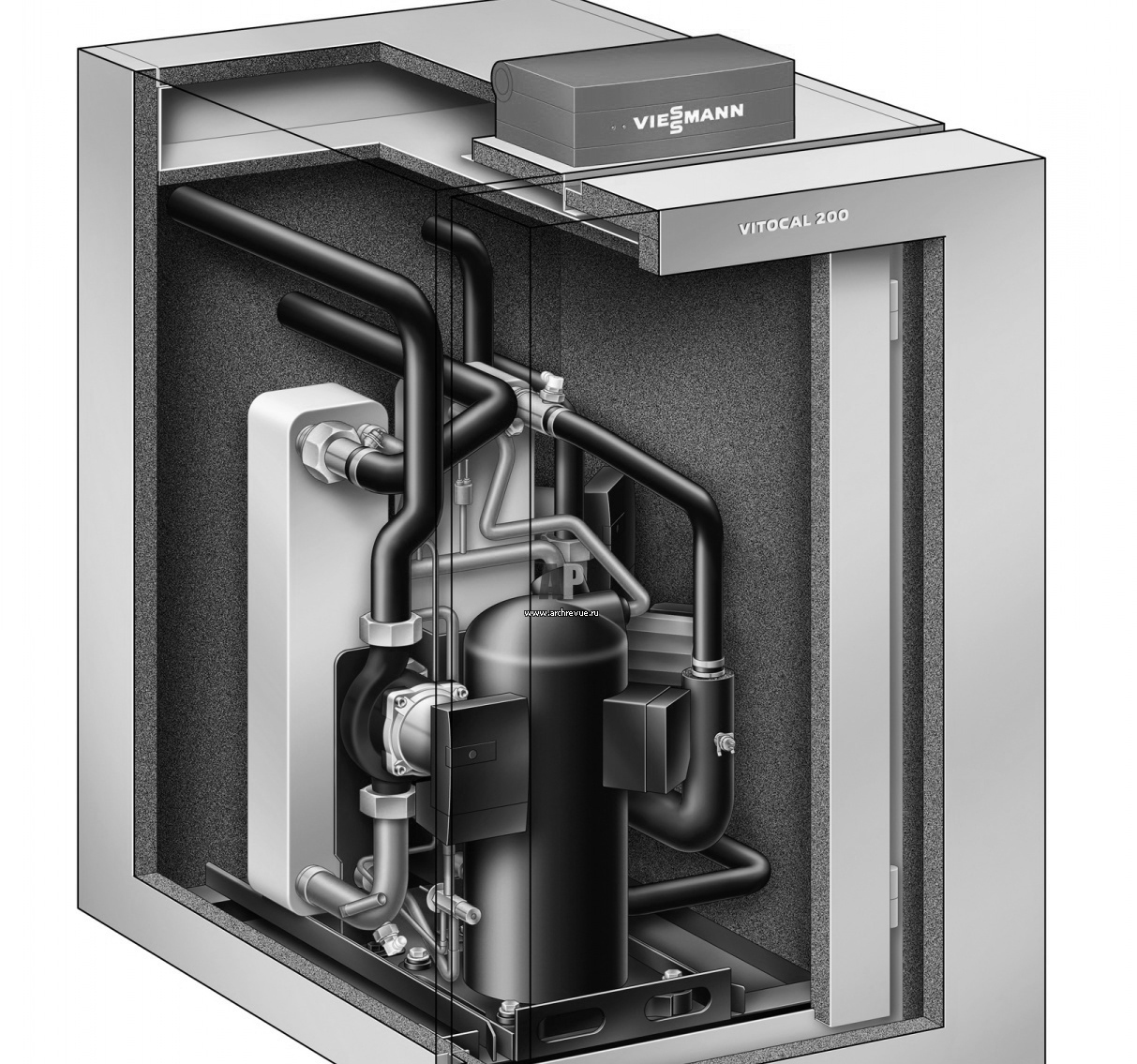 Монтаж, встановлення теплового насосу